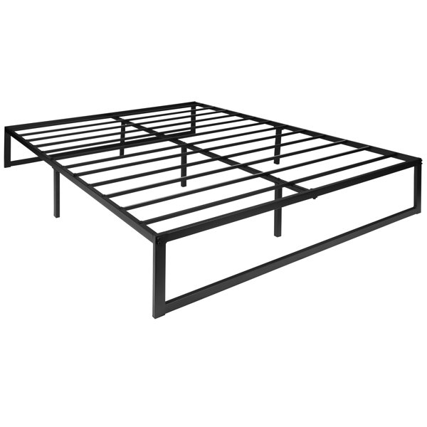 Sprungslattedbedframe Wayfair